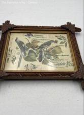 Botanical bird wooden for sale  Detroit