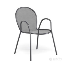 Poltroncina giardino metallo usato  Alassio