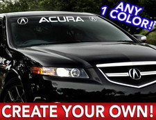 Custom acura text for sale  Staten Island