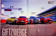 Sport Auto 06/2013 Renault Clio RS 1.6 16V Turbo EDC mit 200PS besser als...? comprar usado  Enviando para Brazil