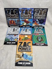 Zac Power 7x Pacote de Livros Lote a Granel - Histórias Menino Espião Recruta Escola de Aventura comprar usado Zac Power 7x Pacote de Livros Lote a Granel - Histórias Menino Espião Recruta Escola de Aventura comprar usado  Enviando para Brazil