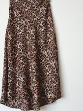 zara leopard skirt for sale  LONDON