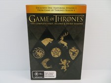 Boxset Game Of Thrones Temporada 1,2 e 3 - DVD - Região 4 - Postagem Rápida!! comprar usado  Enviando para Brazil