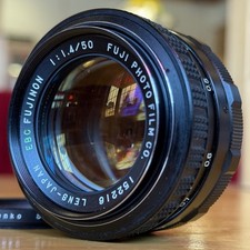 [Exc+2] Lente Padrão Fujifilm FUJI EBC FUJINON 50mm F/1.4 do Japão G, usado comprar usado  Enviando para Brazil