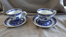 Willow pattern two for sale  ROSSENDALE