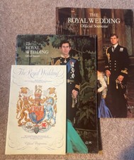 Royal weddings souvenir for sale  SALTASH