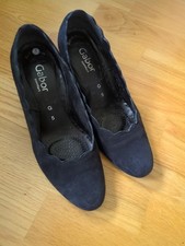 Gabor navy suede for sale  HADDINGTON
