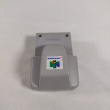Pacote oficial Nintendo 64 N64 Rumble Pak cinza NUS-013 testado funcionando fabricante de equipamento original comprar usado Pacote oficial Nintendo 64 N64 Rumble Pak cinza NUS-013 testado funcionando fabricante de equipamento original comprar usado  Enviando para Brazil