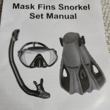 Snorkeling gear adults for sale  Cypress