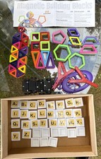 Magnetic building blocks for sale  GODALMING