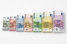 Banconote Finte euro REALISTICHE per gioco | DIMENSIONI REALI | monopoli | SOLDI na sprzedaż  Wysyłka do Poland