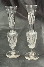 Vintage etched crystal for sale  Round Rock