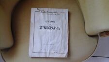 Cours stenographie systeme d'occasion  Ouville-la-Rivière