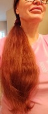 Cabelo humano feminino 18 polegadas de comprimento, usado comprar usado  Enviando para Brazil