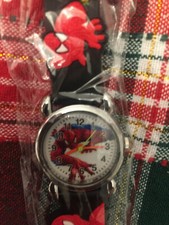 Novo relógio de pulso preto Spiderman menino menina criança comprar usado  Enviando para Brazil