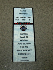 Mets 1999 ticket for sale  Lakewood