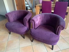 Fauteuils style crapaud d'occasion  Les Andelys