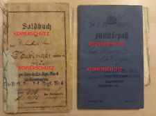 Militärpass soldbuch rden gebraucht kaufen  Schenefeld