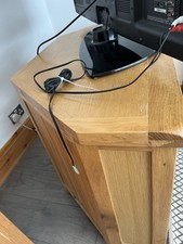 Solid oak stand for sale  CARNFORTH