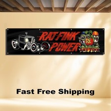 Rat fink banner for sale  USA