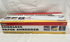 Fellowes powershred cordless for sale  Philadelphia