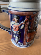 Bierkrug zinndeckel riginal gebraucht kaufen  Haibach