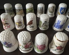 Thimbles ceramic china for sale  READING