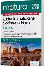 Matura 2026. Zadania maturalne z odpowiedziami. Historia. Repetytorium (Mat...) na sprzedaż  PL