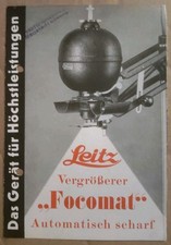 Alter prospekt leitz gebraucht kaufen  Friedewald