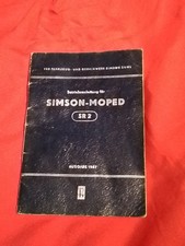 Betriebsanleitung simson moped gebraucht kaufen  Leipzig