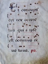 Ca.1600 medieval antiphonary for sale  Escondido