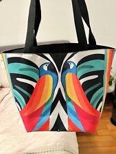 Bolso de Mano Toucan Rio Playa Shopper Hecho a Mano Brasil Lona Grande Verano Granja segunda mano  Embacar hacia Argentina