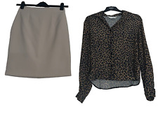 Size beige skirt for sale  BATHGATE