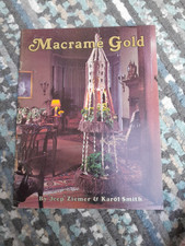 Macrame gold macrame for sale  NORTHAMPTON