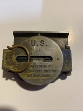 Vintage waltham lensatic for sale  Spotswood