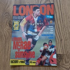 London broncos workington for sale  MIDDLESBROUGH
