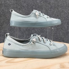 Tênis Sperry Top Sider Feminino 9M Crest Vibe Lona Azul Casual STS80314, usado comprar usado  Enviando para Brazil