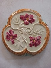 Ancien plat barbotine d'occasion Ancien plat barbotine d'occasion  Juan-les-Pins