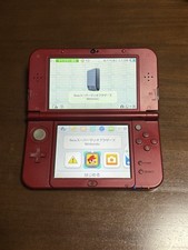 Console Nintendo New 3DS LL vermelho metálico DUAL IPS telas Japão testado funcionando comprar usado  Enviando para Brazil