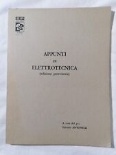 Appunti elettrotecnica libro usato  Sanremo