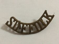 Ww1 suffolk regiment for sale  LONDON