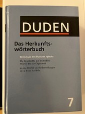 Duden band herkunftswörterbuc gebraucht kaufen  München
