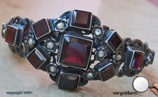 Armreif silber granatarmreif gebraucht kaufen  München