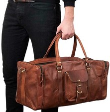 Genuine leather travel for sale  Hazleton