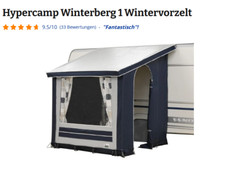 Wintervorzelt wohnwagen gebrau gebraucht kaufen  Herford