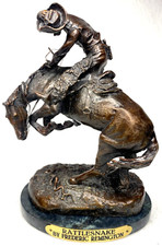 Rattlesnake frederic remington for sale  Hesperia