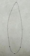 Long necklace white gebraucht kaufen  Limburgerhof