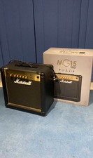 Marshall mg15 gold for sale  LLANELLI