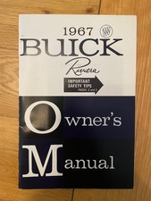 Buick owners manual for sale  LETCHWORTH GARDEN CITY