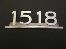 orig.Oldtimer Mercedes Benz LKW " 1518 " Logo, Schriftzug,Emblem,Typenschild comprar usado  Enviando para Brazil
